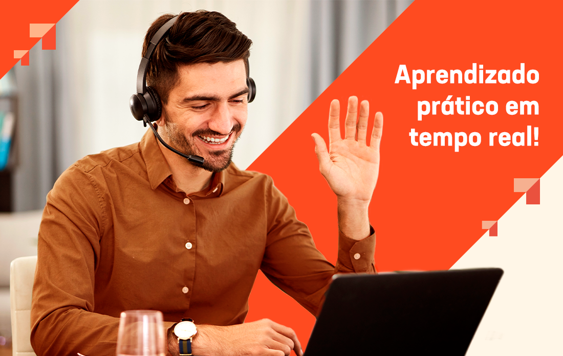 Curso Online e ao vivo com interação em tempo real